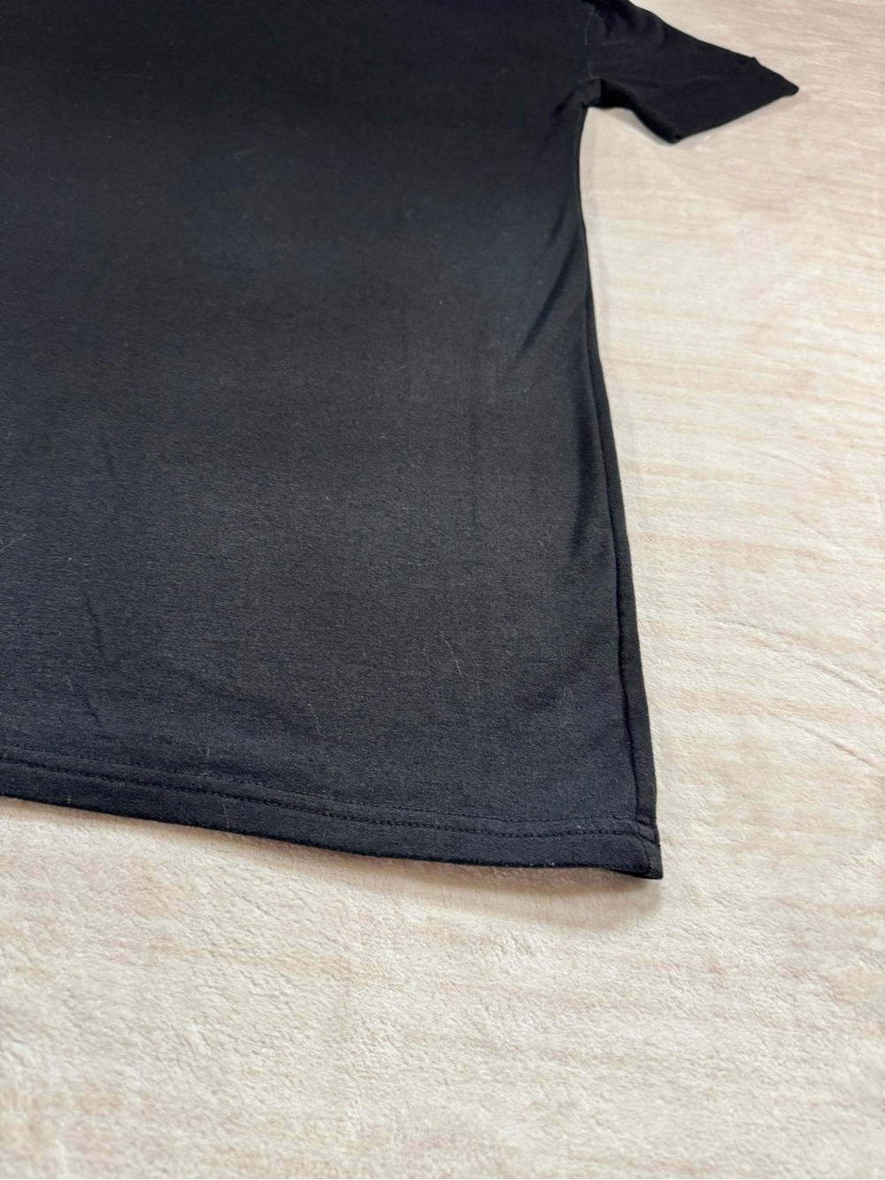 Everyday Black Short-Sleeve Mini Dress - Picture 5 of 13
